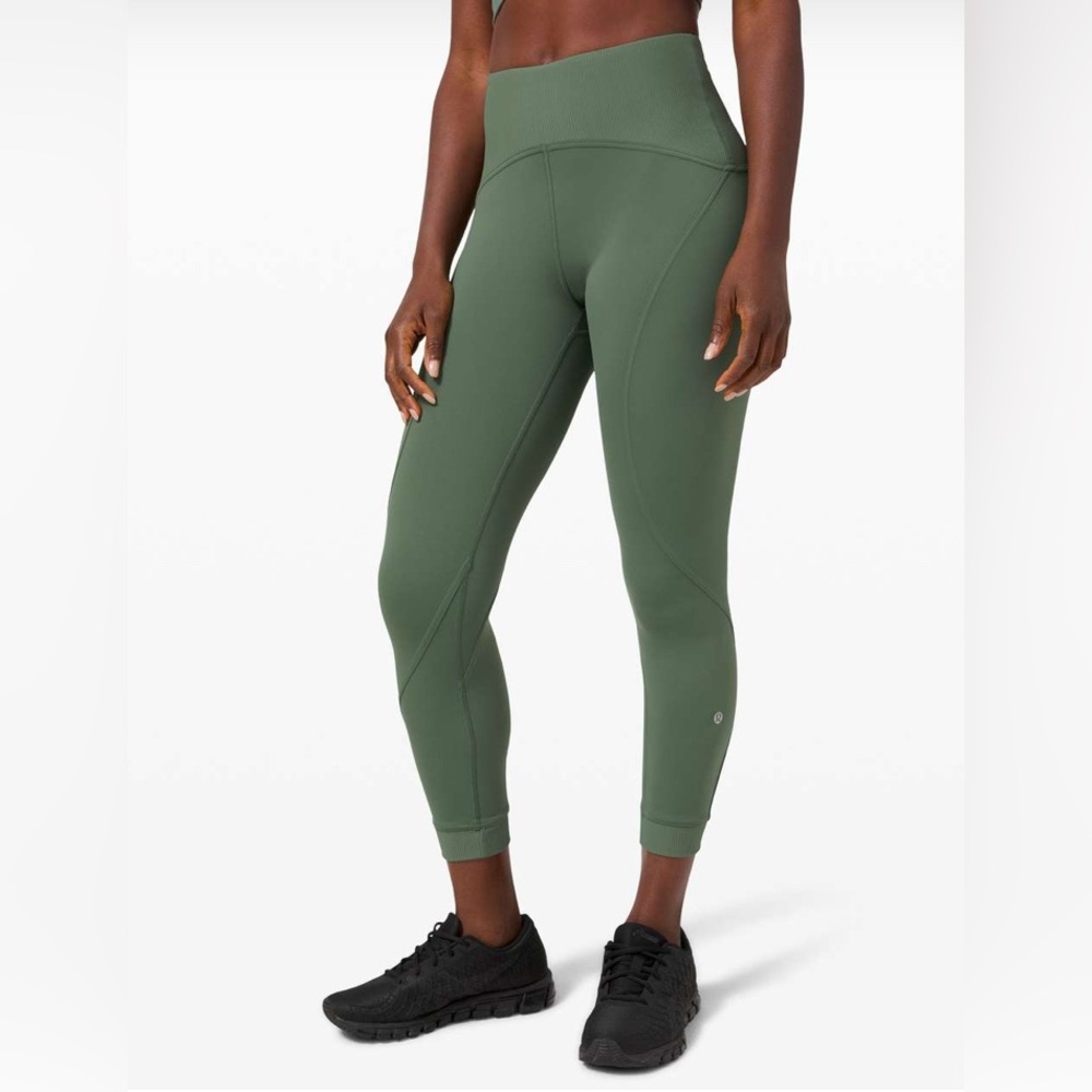 Lululemon Train Free High-Rise Crop 23"
Algae Green Size 10